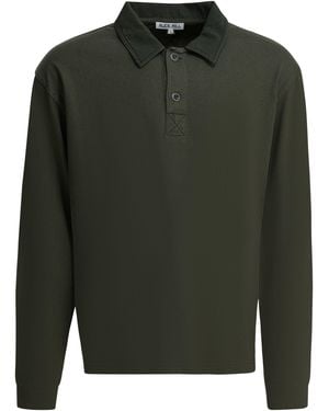 Alex Mill Rugby Polo Shirts Verde-Uomo