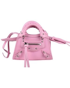Balenciaga Micro Neo City Bag - Roze