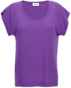 P.A.R.O.S.H. 'Roux' T-Shirt - Purple
