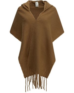 Destin Wool Cashmere Scarf - Brown