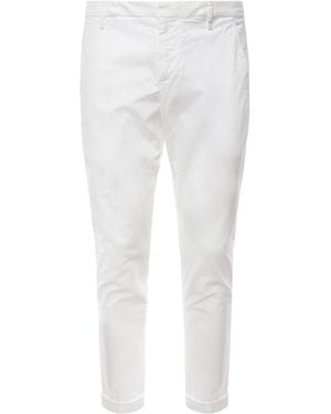 Dondup Gaubert Slim Chino-Hose - Weiß