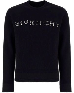 Givenchy Trui Met -logo - Blauw