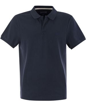 Vilebrequin Organic Cotton Pique Polo Shirt - Blue