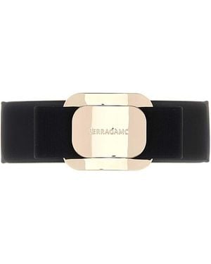 Ferragamo Ferm V Plate - Black