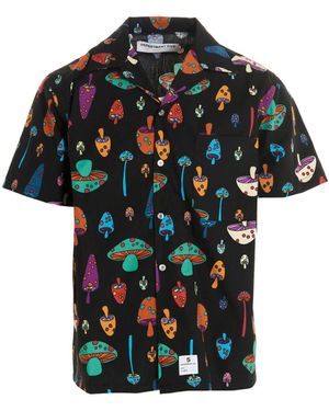 Department 5 'digital' Shirt - Black
