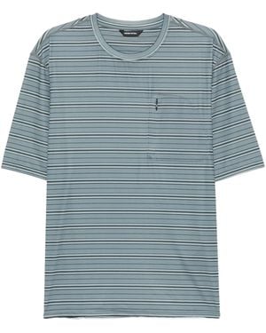 Hiking Patrol Striped Short Sleeve - Blue