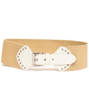 Prada Buckled Waist Belt - Natural