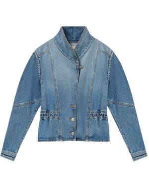 Isabel Marant Dolie Denim Jacket - Blue