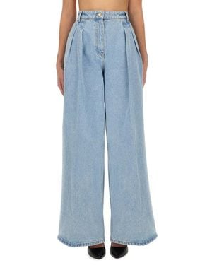 Nina Ricci Wide Jeans - Blue