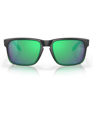 Oakley Zonnebril Oo9102 9102 E4 Holbrook Jade Fade/prizm Jade Unisex - Groen