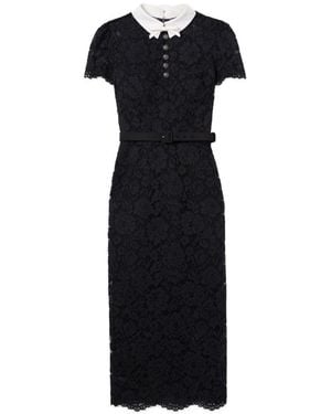 Self-Portrait Dresses - Black