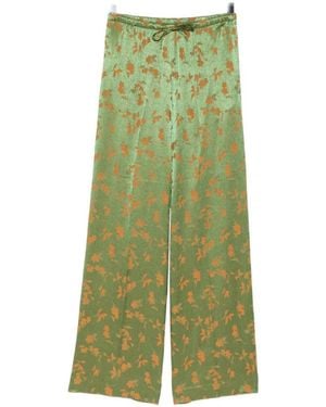Dries Van Noten Puvis Long 4261 W.W.Pants Rust - Green
