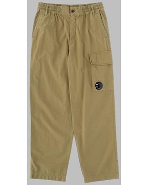 C.P. Company C. P. Company Mini All-Season Cotton Trousers For Boys - Green