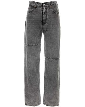 MM6 by Maison Martin Margiela Dunkelgraue Jeans Jeans