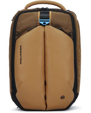 Piquadro Zaino Porta Pc 14' 2 Comparti - Brown