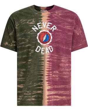 thisisneverthat "Gd Never Dead" T-Shirt - Mehrfarbig