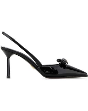 Prada Leather Pumps - Black