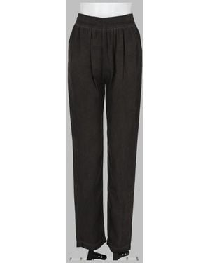 DIESEL Pants, Fluid Viscose - Black