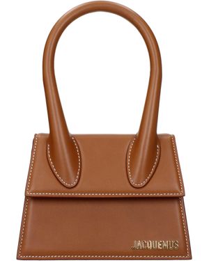 Jacquemus Handbags le Chiquito Femmes en cuir brun / brun clair - Marron