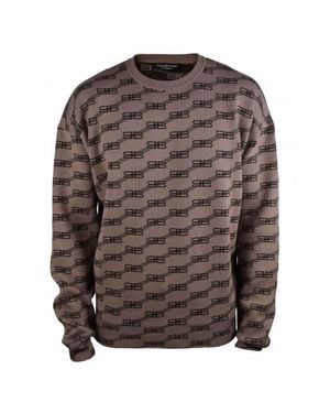 Balenciaga Sweater - Brown