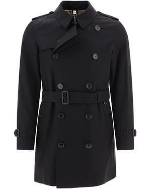 Burberry Kurzer Trenchcoat in Wimbledon-Passform - Schwarz