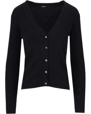LA ROSE Cárdigan V - Negro