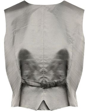 MM6 by Maison Martin Margiela Gilet - Grey