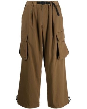 F/CE X GRAMICCI Nylon Cargo Trousers - Brown