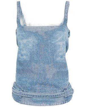 DIESEL Denim Tank Top - Blue