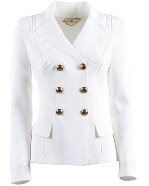 Elisabetta Franchi Maglia Tricot - White