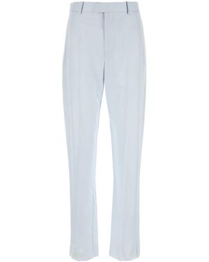 Bottega Veneta Straight-Leg Trousers - White