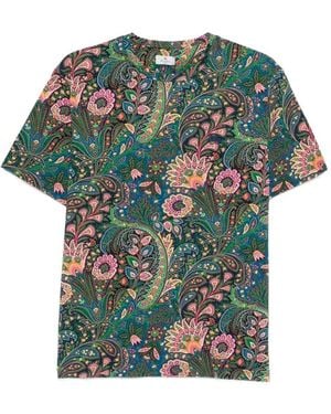 Etro Paisley T Shirt - Green