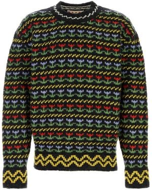 Marni Roundneck Jumper - Green