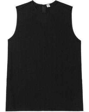 TOTEME Sleeveless Top - Black