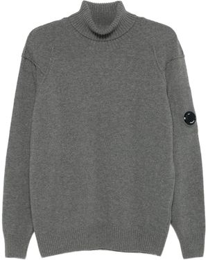 C.P. Company Knitwear Turtle Neck - Grey