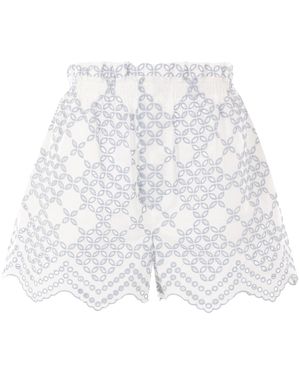 Raquel Diniz Bahia Sangallo Shorts - Wit