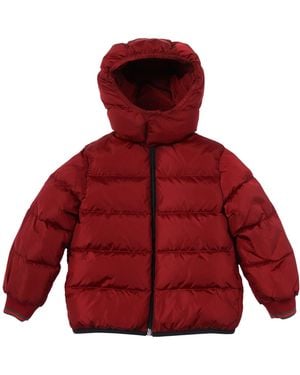 Gucci J gepolsterte Jacke aus leichtem Nylon - Rot
