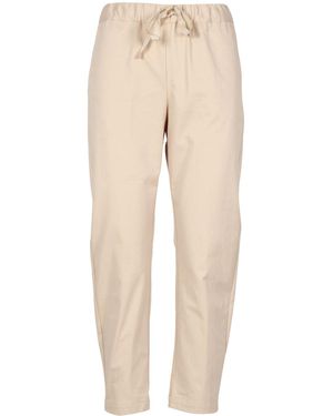 Semicouture Trousers - Natural
