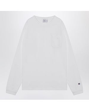 Champion Long-Sleeved T-Shirt - White