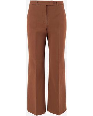 QL2 Donna Stretchkatoenen Broek - Bruin