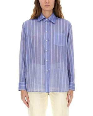 Etro Striped Blouse - Blue