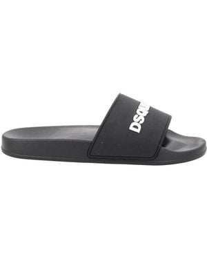 DSquared² Dsquared Sandal With Logo - Multicolour