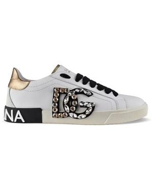 Dolce & Gabbana Dolce&Gabbana Zapatillas Portofino - Blanco