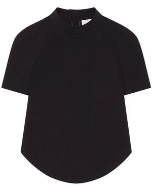 Courreges Circle Heritage Top - Black