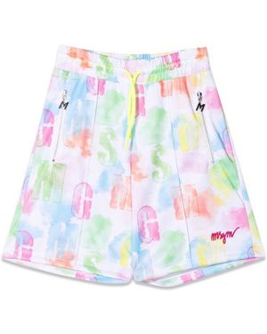 MSGM Bermuda Triacetate - White