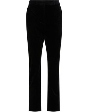 Max Mara Velvet Trousers - Black