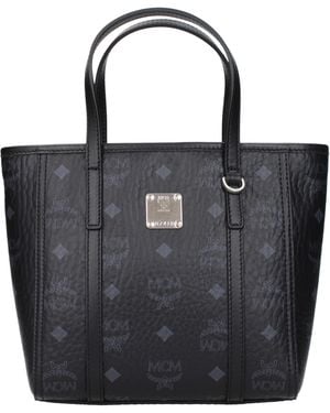 MCM Handbags Tinted Fabric - Black