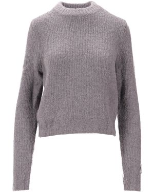 B.B. Wallace Pullover mit Rundhalsausschnitt - Grau
