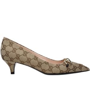 Gucci Heel Fabric/Ebano - Grey