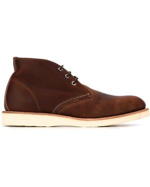 Red Wing 3141 Work Chukka Briar Oil Slick - Brown